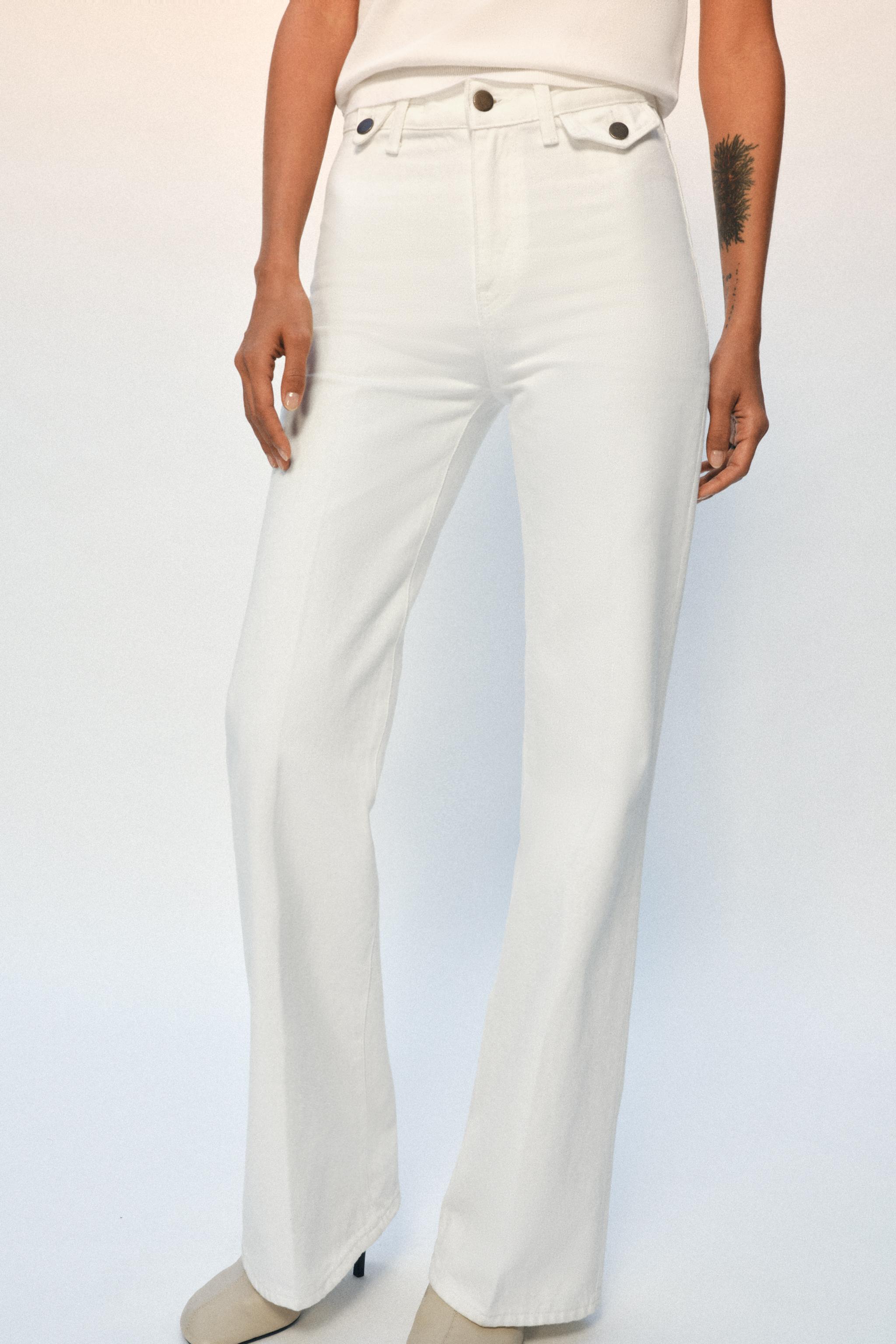 ZW COLLECTION HIGH-WAIST FLARE JEANS